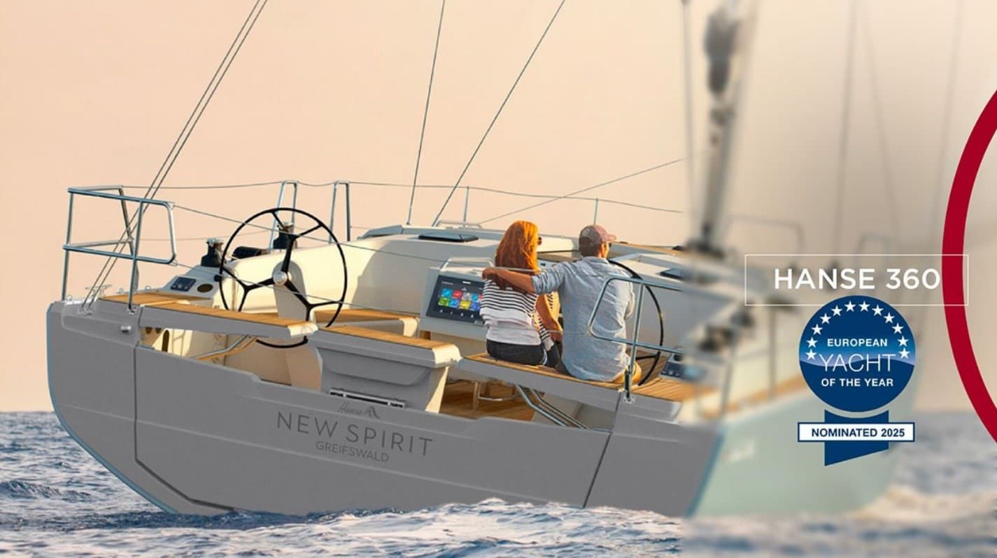 Hanse 360 nominated for European Yacht of the Year award 2025